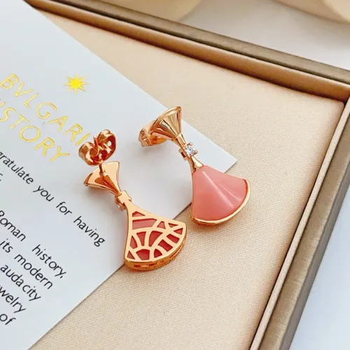 Replica Bvlgari Earrings For Women #1425866 $32.00 USD for Wholesale