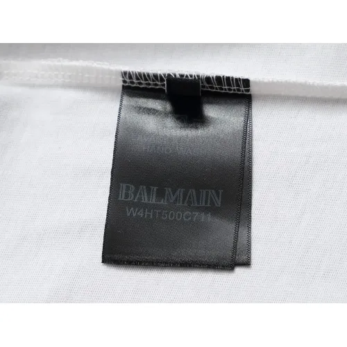 Replica Balmain T-Shirts Short Sleeved For Unisex #1426990 $38.00 USD for Wholesale