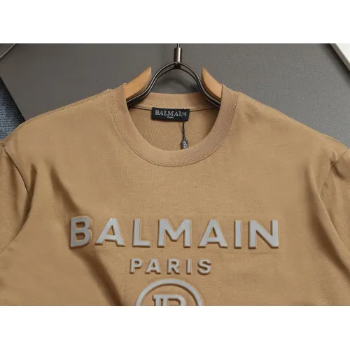 Replica Balmain T-Shirts Short Sleeved For Unisex #1426991 $38.00 USD for Wholesale