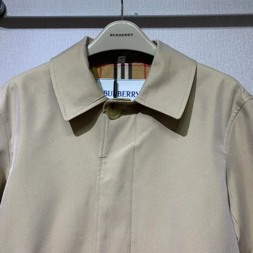 Replica Burberry Trench Coat Long Sleeved For Women #1427102 $132.00 USD for Wholesale