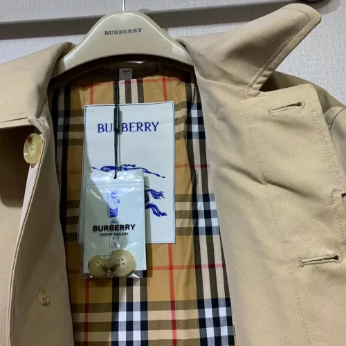 Replica Burberry Trench Coat Long Sleeved For Women #1427102 $132.00 USD for Wholesale