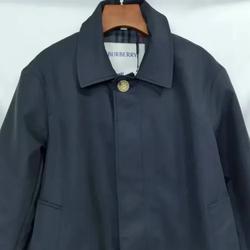 Replica Burberry Trench Coat Long Sleeved For Women #1427104 $132.00 USD for Wholesale