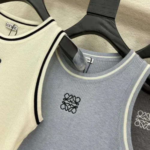 Replica LOEWE T-Shirts Sleeveless For Women #1427179 $76.00 USD for Wholesale