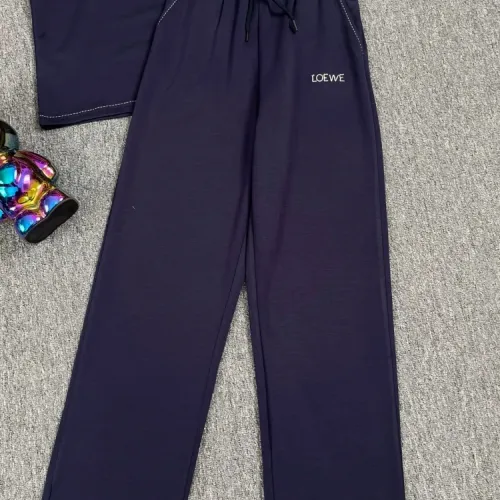 Replica LOEWE Tracksuits Short Sleeved For Women #1427406 $88.00 USD for Wholesale