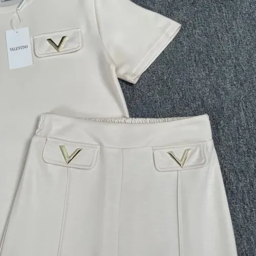 Replica Valentino Tracksuits Short Sleeved For Women #1427424 $88.00 USD for Wholesale