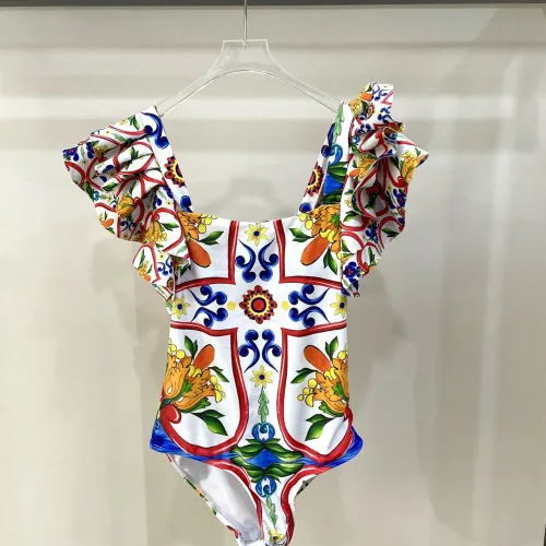 Replica Dolce & Gabbana Bathing Suits For Women #1427773 $45.00 USD for Wholesale