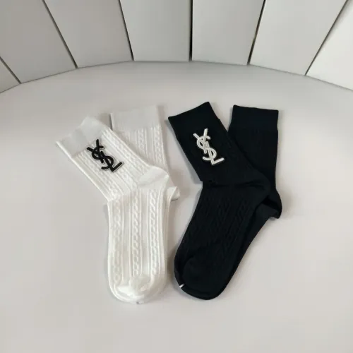 Replica Yves Saint Laurent YSL Socks #1427938 $29.00 USD for Wholesale