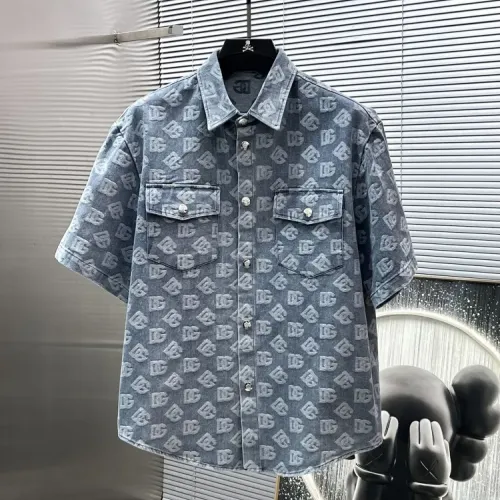 Replica Dolce & Gabbana D&G Tracksuits Short Sleeved For Men #1428338 $68.00 USD for Wholesale