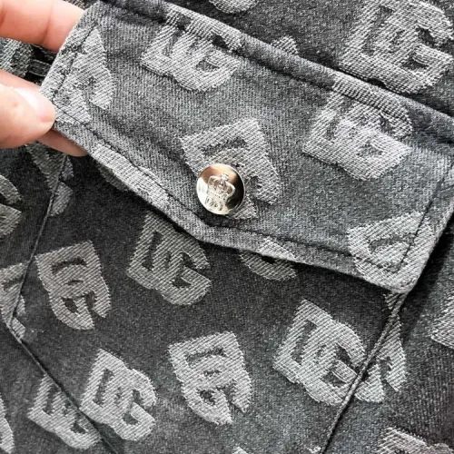 Replica Dolce & Gabbana D&G Tracksuits Short Sleeved For Men #1428339 $68.00 USD for Wholesale