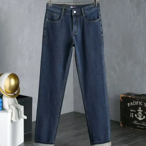 Replica Tommy Hilfiger TH Jeans For Men #1428597 $45.00 USD for Wholesale