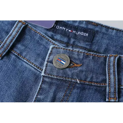 Replica Tommy Hilfiger TH Jeans For Men #1428598 $45.00 USD for Wholesale