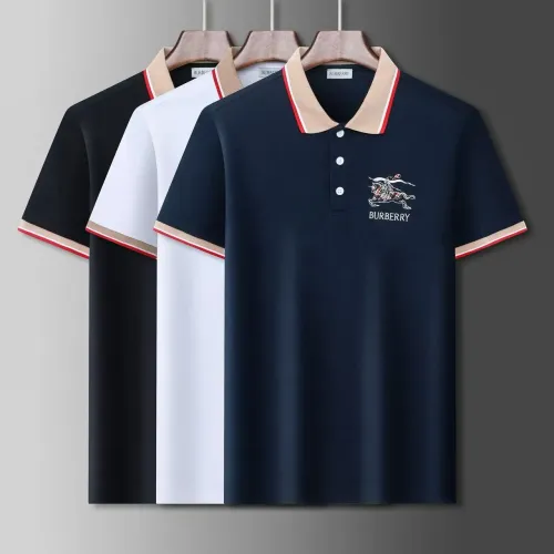 Replica Burberry T-Shirts Short Sleeved For Men #1428661 $39.00 USD for Wholesale