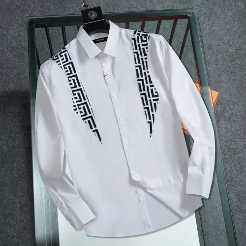 Balmain Shirts Long Sleeved For Men #1428956