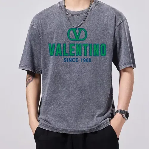 Replica Valentino T-Shirts Short Sleeved For Men #1429506 $45.00 USD for Wholesale