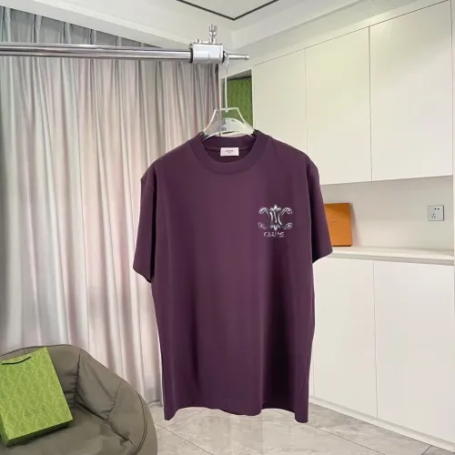 Replica Celine T-Shirts Short Sleeved For Unisex #1429715 $42.00 USD for Wholesale