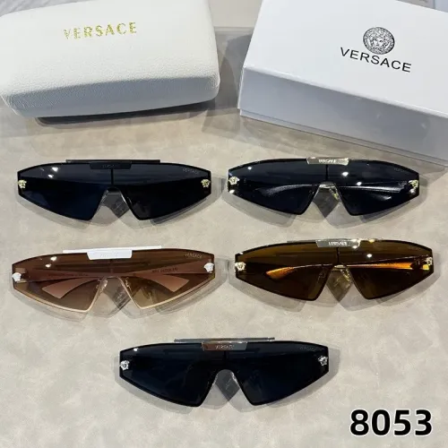 Replica Versace Sunglasses #1430066 $25.00 USD for Wholesale