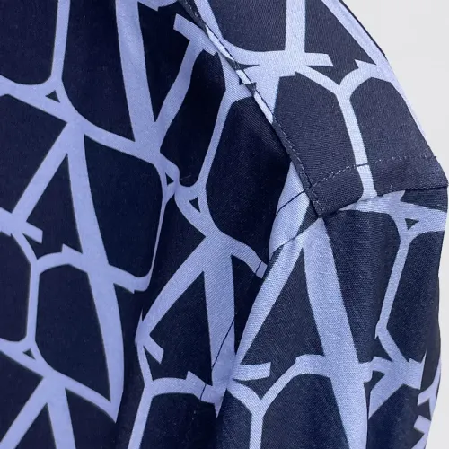 Replica Valentino Shirts Long Sleeved For Men #1430161 $80.00 USD for Wholesale