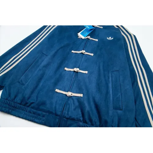 Replica Adidas Jackets Long Sleeved For Unisex #1430253 $56.00 USD for Wholesale