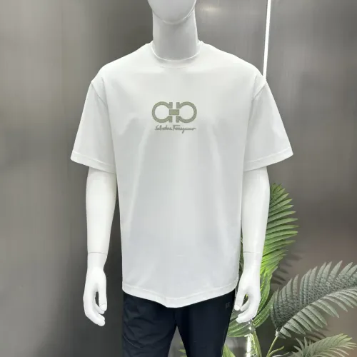 Replica Salvatore Ferragamo T-Shirts Short Sleeved For Men #1430333 $56.00 USD for Wholesale