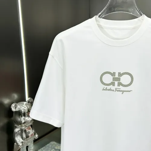 Replica Salvatore Ferragamo T-Shirts Short Sleeved For Men #1430333 $56.00 USD for Wholesale