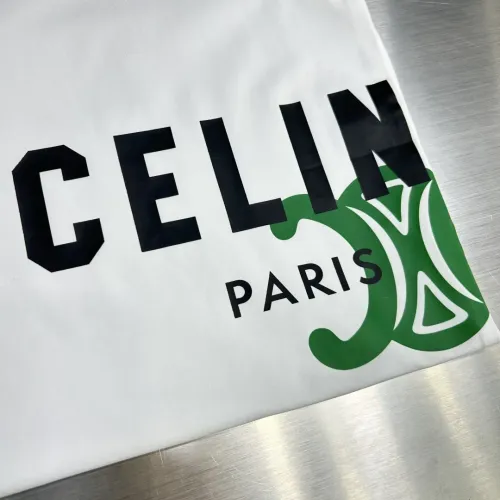Replica Celine T-Shirts Short Sleeved For Unisex #1430353 $64.00 USD for Wholesale