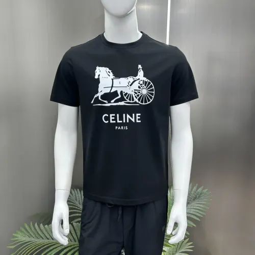 Replica Celine T-Shirts Short Sleeved For Unisex #1430428 $68.00 USD for Wholesale