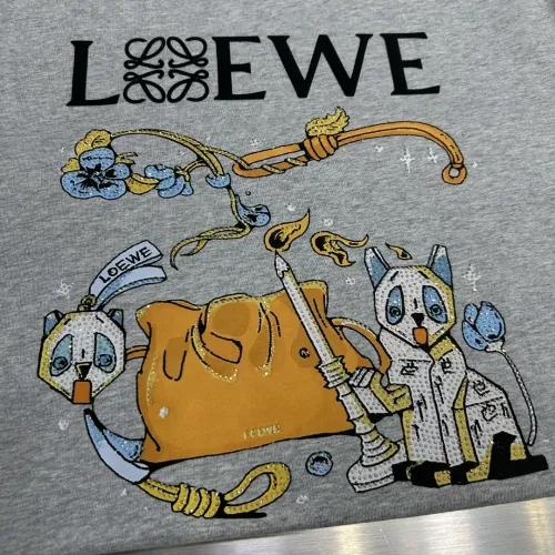 Replica LOEWE T-Shirts Short Sleeved For Unisex #1430502 $72.00 USD for Wholesale