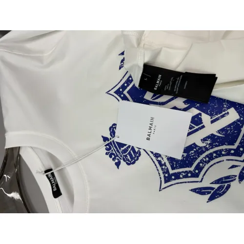 Replica Balmain T-Shirts Short Sleeved For Unisex #1430518 $72.00 USD for Wholesale