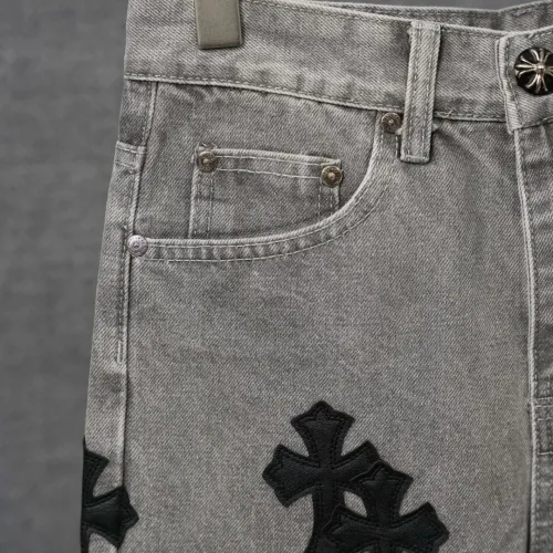 Replica Chrome Hearts Jeans For Men #1430746 $48.00 USD for Wholesale