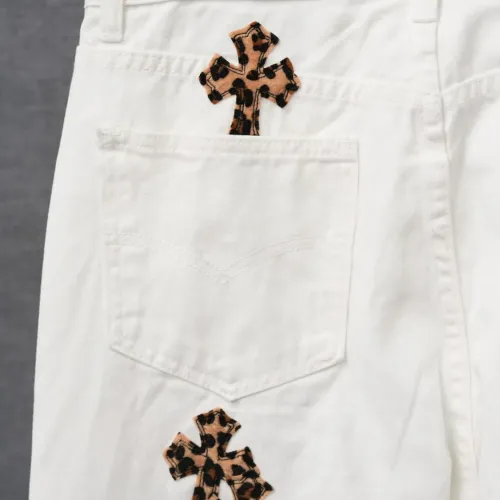 Replica Chrome Hearts Jeans For Men #1430752 $48.00 USD for Wholesale
