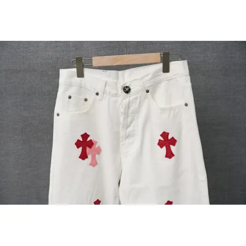 Replica Chrome Hearts Jeans For Men #1430753 $48.00 USD for Wholesale