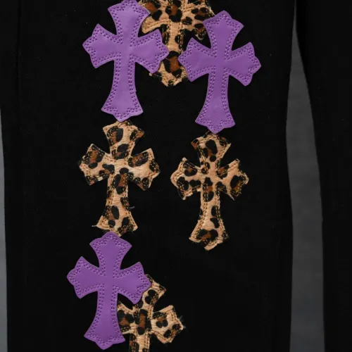 Replica Chrome Hearts Jeans For Men #1430763 $48.00 USD for Wholesale