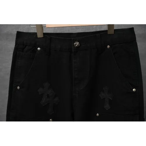 Replica Chrome Hearts Jeans For Men #1430768 $52.00 USD for Wholesale