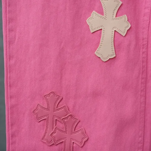 Replica Chrome Hearts Jeans For Men #1430783 $52.00 USD for Wholesale