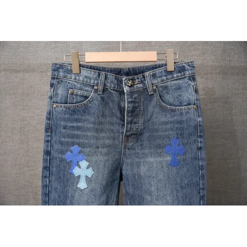 Replica Chrome Hearts Jeans For Men #1430793 $56.00 USD for Wholesale