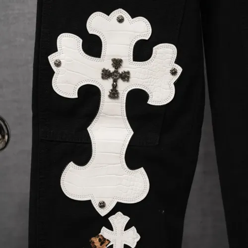 Replica Chrome Hearts Jeans For Men #1430794 $56.00 USD for Wholesale