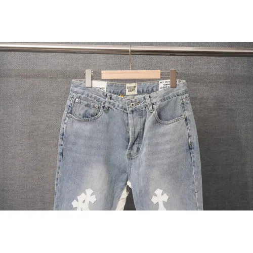 Replica Chrome Hearts Jeans For Men #1430815 $52.00 USD for Wholesale