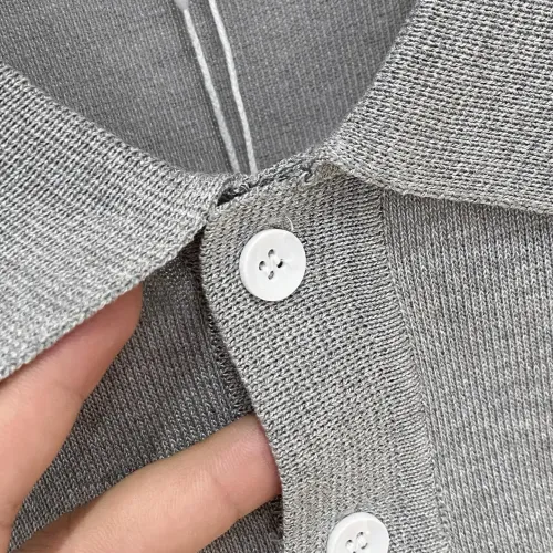 Replica Thom Browne TB T-Shirts Short Sleeved For Men #1430849 $56.00 USD for Wholesale