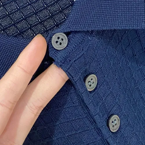 Replica Thom Browne TB T-Shirts Short Sleeved For Men #1430861 $56.00 USD for Wholesale