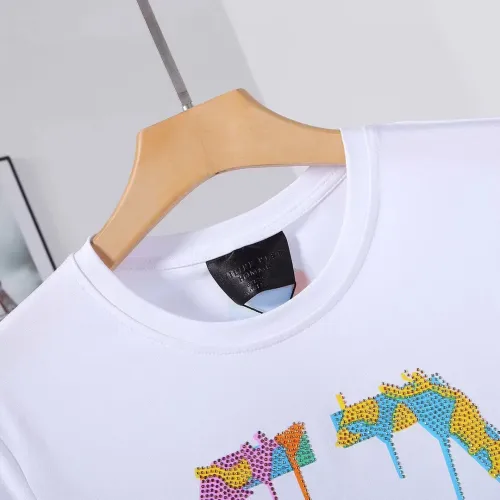 Replica Philipp Plein PP T-Shirts Short Sleeved For Men #1431043 $27.00 USD for Wholesale