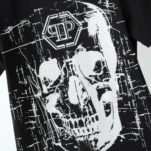 Replica Philipp Plein PP T-Shirts Short Sleeved For Men #1431075 $27.00 USD for Wholesale