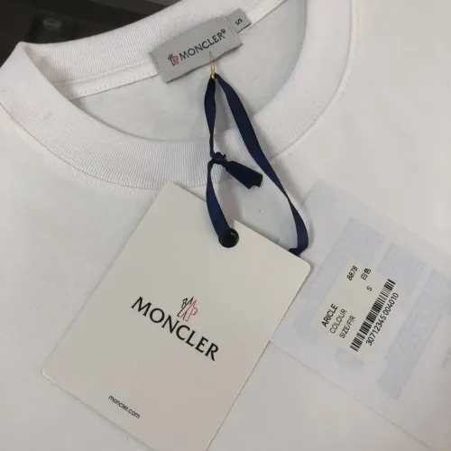 Replica Moncler T-Shirts Short Sleeved For Unisex #1431191 $34.00 USD for Wholesale