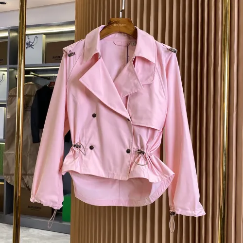 Burberry Trench Coat Long Sleeved For Women #1431444