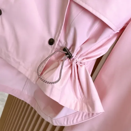 Replica Burberry Trench Coat Long Sleeved For Women #1431444 $132.00 USD for Wholesale