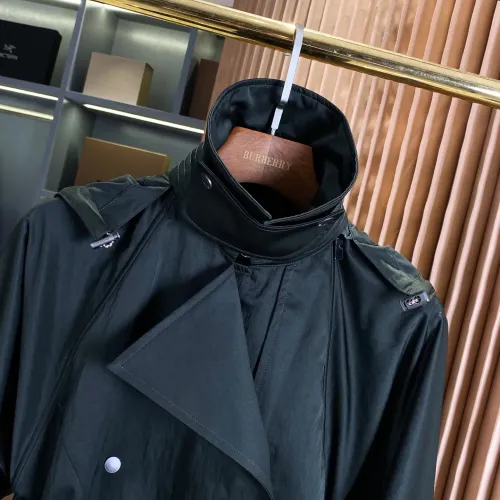 Replica Burberry Trench Coat Long Sleeved For Women #1431448 $132.00 USD for Wholesale