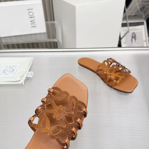 Replica LOEWE Slippers For Women #1431686 $85.00 USD for Wholesale