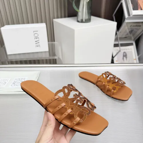 Replica LOEWE Slippers For Women #1431686 $85.00 USD for Wholesale