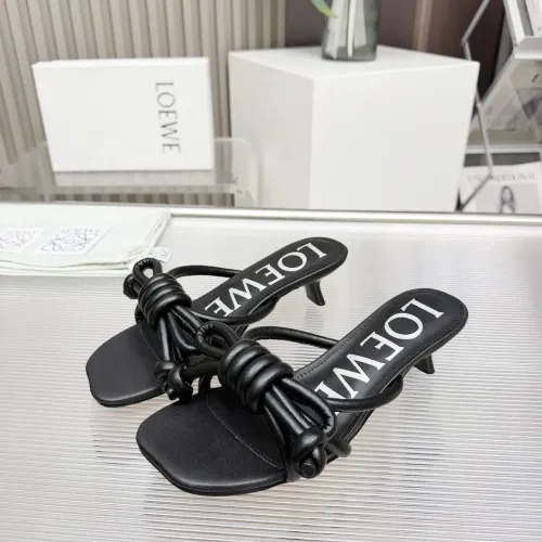 Replica LOEWE Slippers For Women #1431714 $85.00 USD for Wholesale