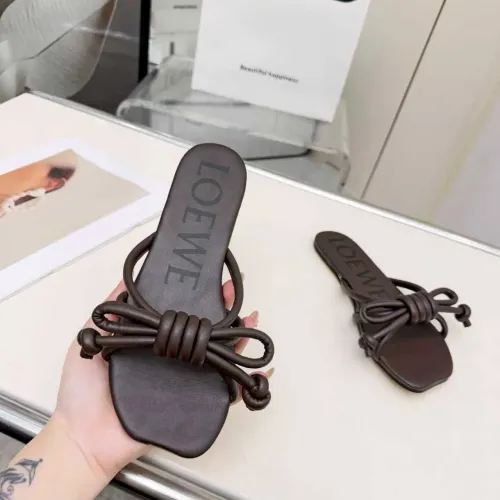 Replica LOEWE Slippers For Women #1431771 $76.00 USD for Wholesale