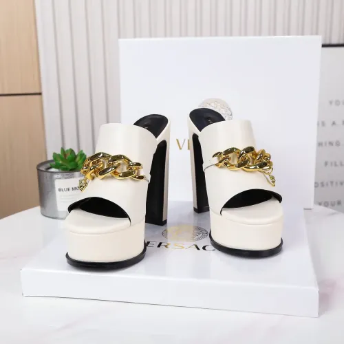 Replica Versace Slippers For Women #1431914 $118.00 USD for Wholesale